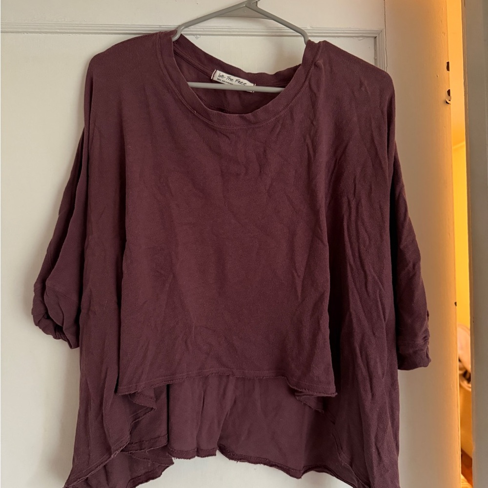 Women's We The Free purple top